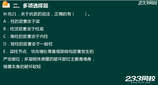 233网校2018年二建《建筑工程》真题成果展示