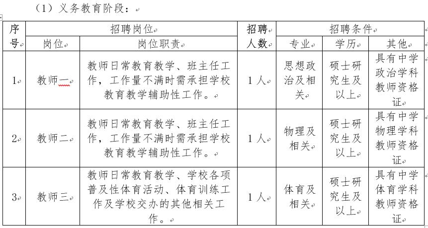 2019天津市河西区实验求是学校教师招聘10人方案