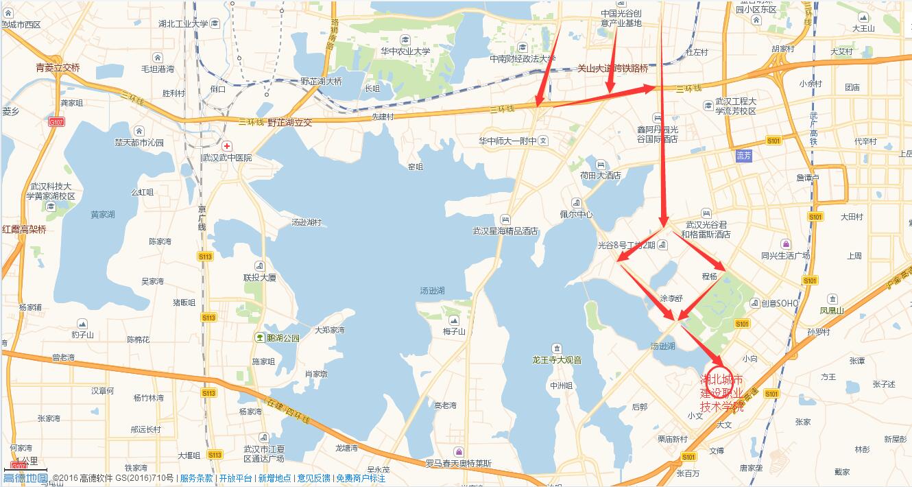 2016年湖北一级建造师考试考点地图