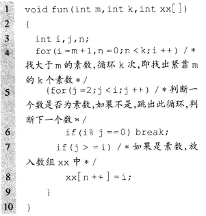 2018年3月计算机二级C语言考试操作题冲刺练习(3)