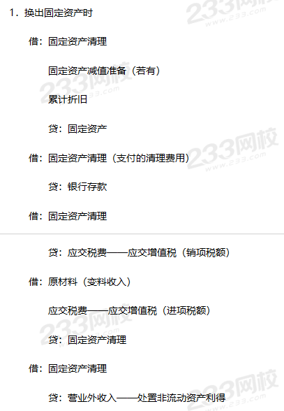 《中级会计实务》分录及公式整理：非货币性资产交换.png